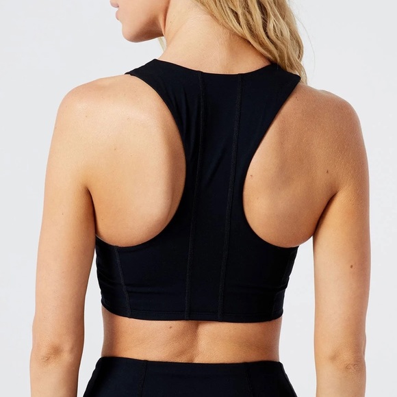 L’Space Beckham corset Seamed Active Tank - black XS - Picture 5 of 8